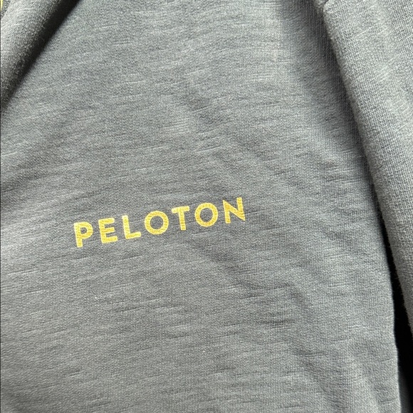 Peloton Teal Green Zip-Up Hoodie - Picture 3 of 7